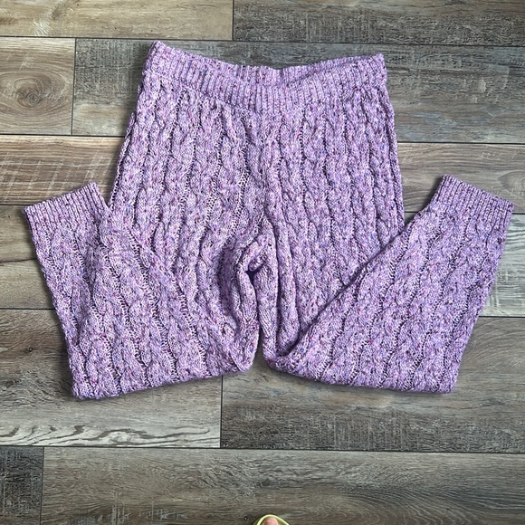 NWOT Free People Intimately Under the Mistletoe Joggers Large - Picture 4 of 12